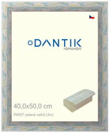 DANTIK frame 40 × 50, PAINT green large plexi clear - Photo Frame
