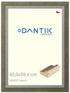 DANTIK frame 42 × 59,4, AMALFI green plexi clear - Photo Frame