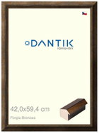 DANTIK frame 42 × 59,4, Forgia Bronzea plexi clear - Photo Frame