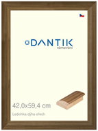 DANTIK frame 42 × 59,4, LEDVINKA walnut veneer plexi clear - Photo Frame