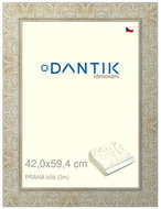 DANTIK frame 42 × 59,4, PRAGUE White plexi clear - Photo Frame