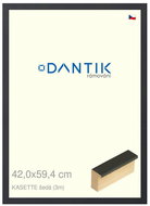 DANTIK frame 42 × 59,4, KASSETTE grey 2758 plexi clear - Photo Frame