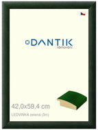 DANTIK frame 42 × 59,4, LEDVINKA green plexi clear - Photo Frame