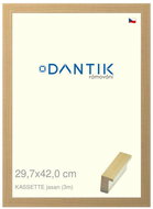 DANTIK frame 29,7 × 42, KASSETTE ash plexi clear - Photo Frame