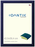DANTIK frame 42 × 59,4, LEDVINKA blue plexi clear - Photo Frame