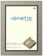 DANTIK frame 42 × 59,4, PRAHA silver plexi clear - Photo Frame