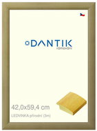 DANTIK frame 42 × 59,4, LEDVINKA natural plexi clear - Photo Frame