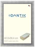 DANTIK frame 42 × 59,4, PAINT blue large plexi clear - Photo Frame