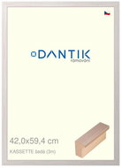DANTIK frame 42 × 59,4, KASSETTE grey 3055 plexi clear - Photo Frame
