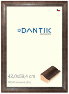 DANTIK frame 42 × 59,4, NEVIS red plexi clear - Photo Frame