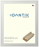 DANTIK frame 40 × 50, LYON White glass clear - Photo Frame