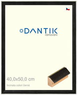 DANTIK frame 40 × 50, INCLINATA colouri black glass clear - Photo Frame