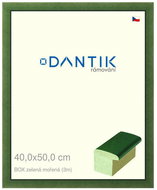 DANTIK frame 40 × 50, BOX green stained glass clear - Photo Frame