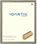 DANTIK frame 40 × 50, INCLINATA colouri beige glass clear - Photo Frame