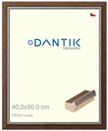 DANTIK frame 40 × 50, TAIGA brown glass clear - Photo Frame