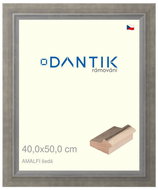 DANTIK frame 40 × 50, AMALFI grey glass clear - Photo Frame