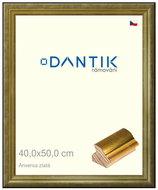 DANTIK frame 40 × 50, ANIVERSA gold glass clear - Photo Frame
