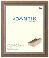 DANTIK frame 40 × 50, AMALFI ochre glass clear - Photo Frame
