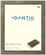 DANTIK frame 40 × 50, Artdeco Champagne glass clear - Photo Frame