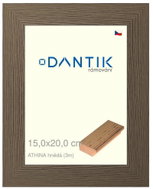DANTIK frame 15 × 20, ATHINA brown glass clear - Photo Frame