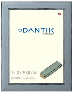 DANTIK frame 15 × 20, AKVAREL blue glass clear - Photo Frame