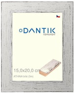 DANTIK frame 15 × 20, ATHINA White glass clear - Photo Frame