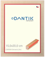 DANTIK frame 15 × 20, CARINA red glass clear - Photo Frame