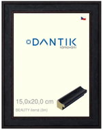 DANTIK frame 15 × 20, BEAUTY black glass clear - Photo Frame