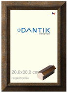 DANTIK frame 20 × 30, Forgia Bronzea glass clear - Photo Frame