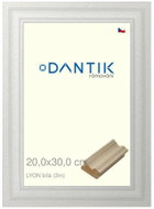 DANTIK frame 20 × 30, LYON White glass clear - Photo Frame