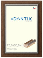 DANTIK frame 20 × 30, TAIGA brown glass clear - Photo Frame