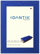 DANTIK frame 20 × 30, RETRO blue glass clear - Photo Frame