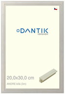 DANTIK frame 20 × 30, ANDRE White glass clear - Photo Frame