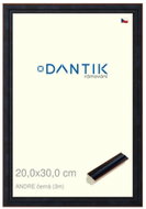 DANTIK frame 20 × 30, ANDRE black glass clear - Photo Frame
