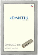 DANTIK frame 20 × 30, AKVAREL White glass clear - Photo Frame