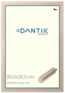 DANTIK frame 20 × 30, CARINA blue glass clear - Photo Frame