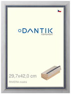 DANTIK frame 29,7 × 42, RIVIERA blue plexi clear - Photo Frame