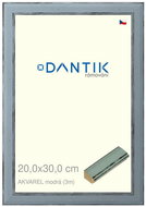 DANTIK frame 20 × 30, AKVAREL blue glass clear - Photo Frame