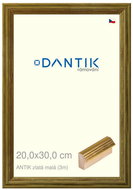 DANTIK frame 20 × 30, ANTIK gold small glass clear - Photo Frame