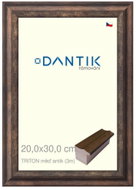 DANTIK frame 20 × 30, TRITON copper antique glass clear - Photo Frame