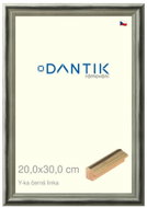 DANTIK frame 20 × 30, Y-ka black line glass clear - Photo Frame