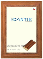 DANTIK frame 20 × 30, LYON brown glass clear - Photo Frame