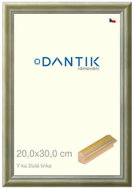 DANTIK frame 20 × 30, Y-ka yellow line glass clear - Photo Frame