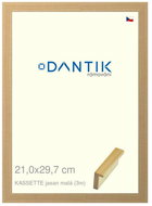 DANTIK frame 21 × 29,7, KASSETTE ash small glass clear - Photo Frame