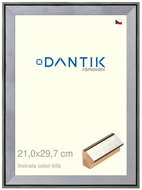 DANTIK frame 21 × 29,7, INCLINATA colouri White glass clear - Photo Frame