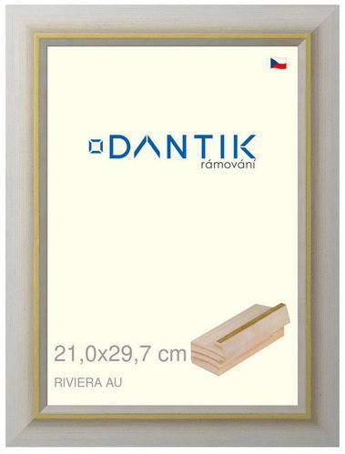 DANTIK frame 21 × 29,7, RIVIERA AU glass clear - Photo Frame - Main image