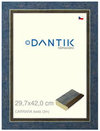 DANTIK frame 29,7 × 42, CARRARA grey plexi clear - Photo Frame