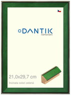 DANTIK frame 21 × 29,7, INCLINATA colouri green glass clear - Photo Frame