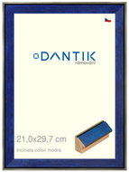 DANTIK frame 21 × 29,7, INCLINATA colouri blue glass clear - Photo Frame