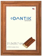 DANTIK frame 21 × 29,7, LYON brown glass clear - Photo Frame